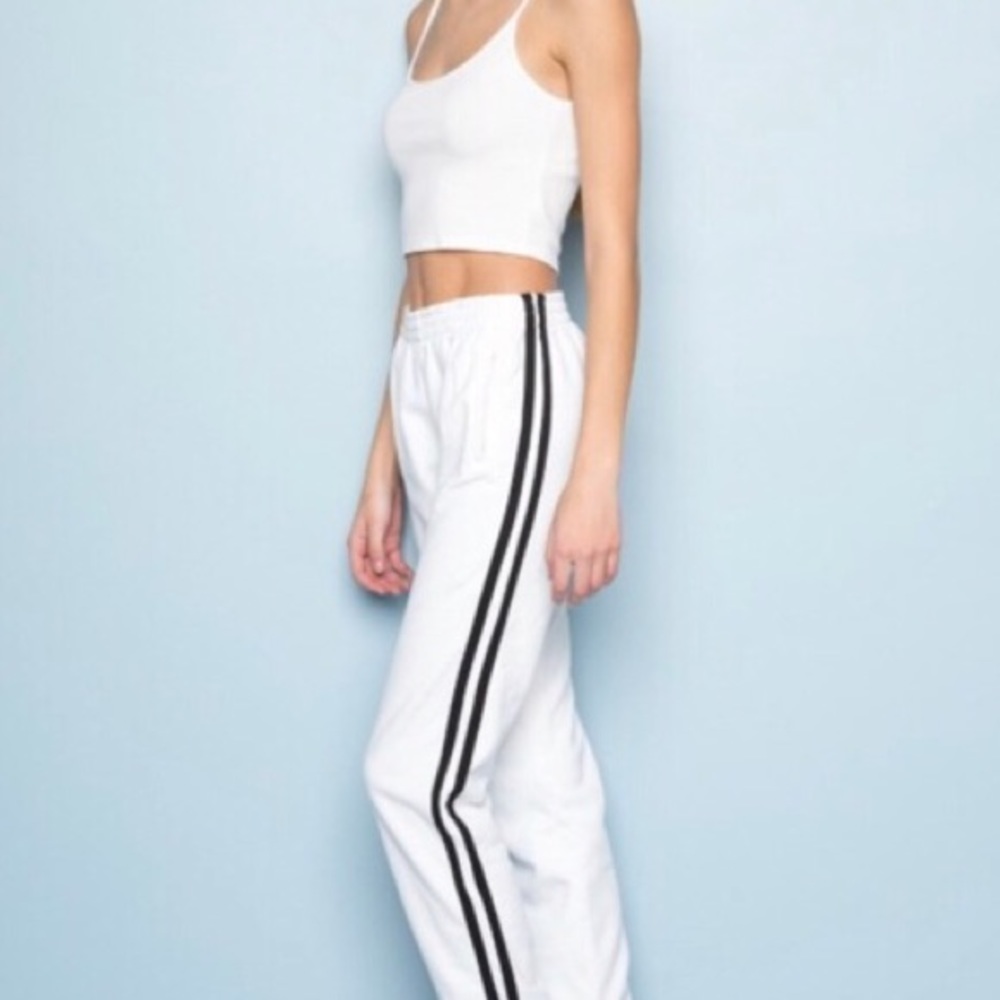 Brandy Melville striped sweatpants